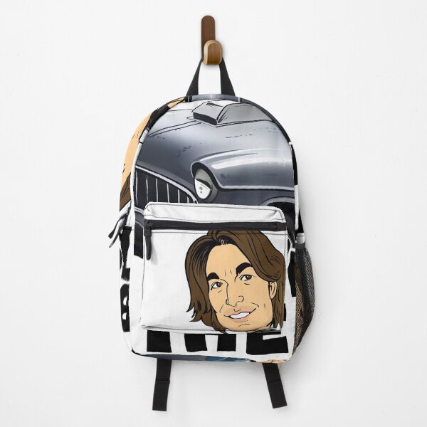 Item preview, Two Lane Blacktop Movie Caricature Design with quote "Might be the Jets" designed and sold by MovieMotorMerch.
