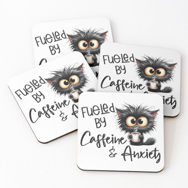Item preview, Caffeine & Anxiety designed and sold by FoggyBogs.