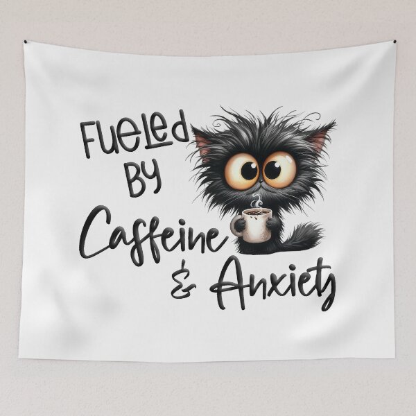 Item preview, Caffeine & Anxiety designed and sold by FoggyBogs.