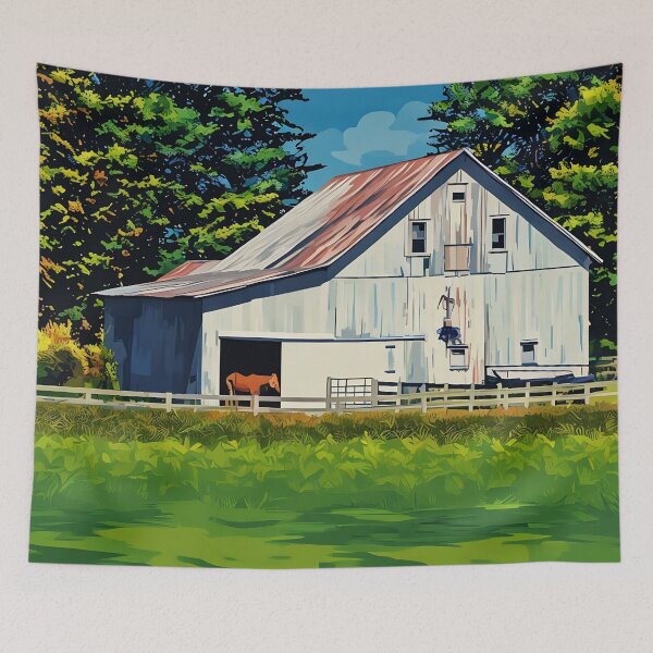 Item preview, White Barn designed and sold by tomorrowsart.
