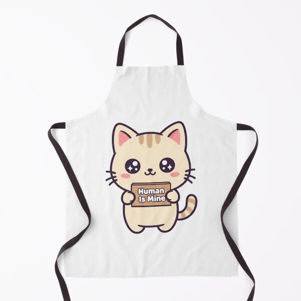 Artikelvorschau, Mensch gehört mir – süßes Katzen-Shirt entworfen und verkauft von Mafmoh.