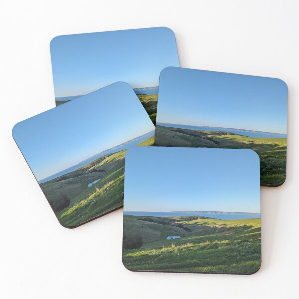 Item preview, Breathtaking Coastal Landscapes: Rolling Green Hills designed and sold by Photogenic Snap.