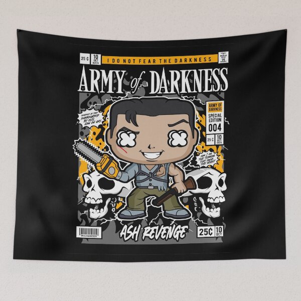 Item preview, I Do Not Fear The Darkness Army Of Darkness Ash Revenge Ash Williams Fan designed and sold by visionsunveiled.