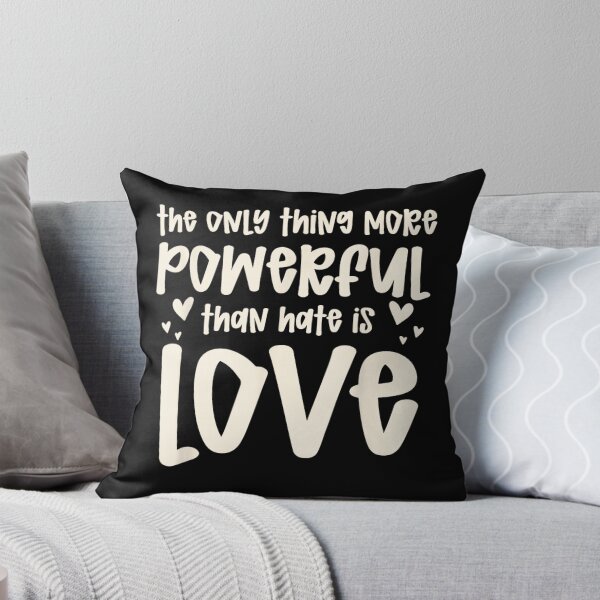 Item preview, Only Thing More Powerful Than Hate Is Love designed and sold by ivotee.