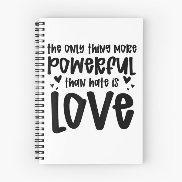 Item preview, Only Thing More Powerful Than Hate Is Love designed and sold by ivotee.