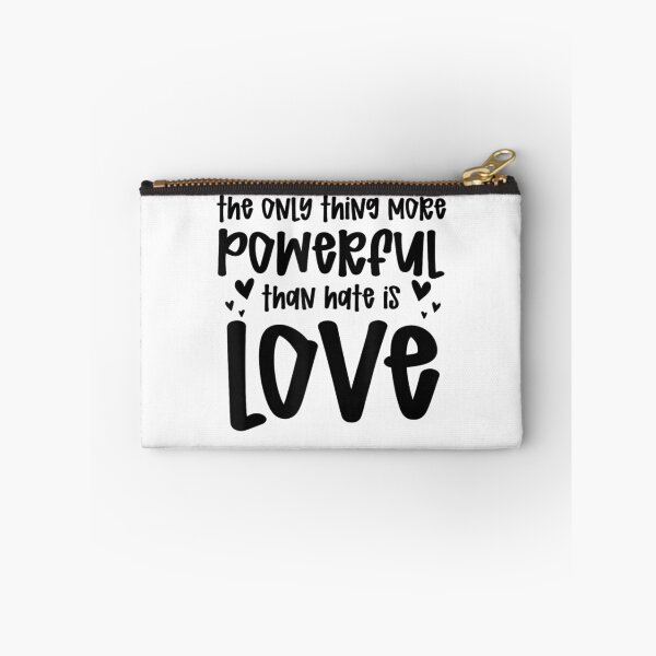 Item preview, Only Thing More Powerful Than Hate Is Love designed and sold by ivotee.