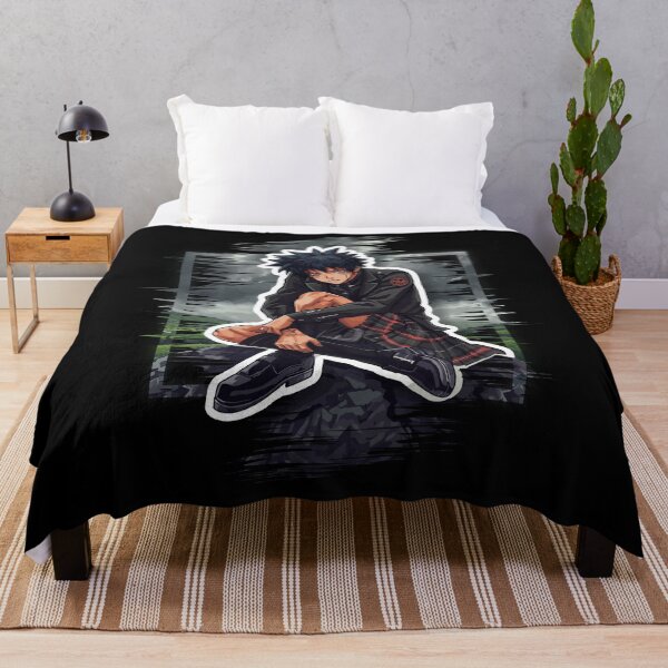 Item preview, Scottish Emo Anime Character In Highland Landscape - Alt Tartan Punk Design designed and sold by Loom on the Loch.
