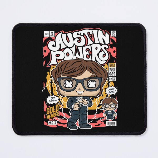 Item preview, Austin Powers Oh Behave Yeah Baby Gold Member Spy Movie Fan designed and sold by visionsunveiled.