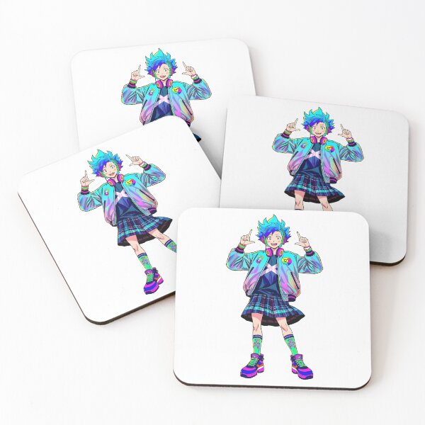 Item preview, Scottish Techno Trance Fan Anime Art - Neon Cyber Rave Culture designed and sold by Loom on the Loch.