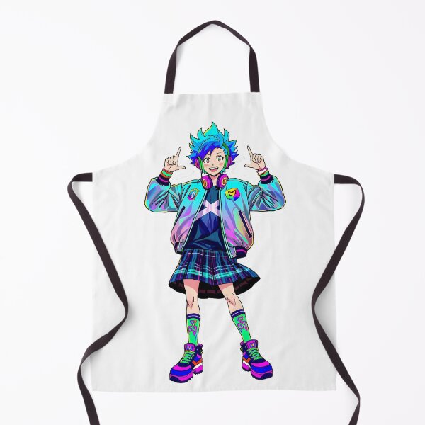 Item preview, Scottish Techno Trance Fan Anime Art - Neon Cyber Rave Culture designed and sold by Loom on the Loch.