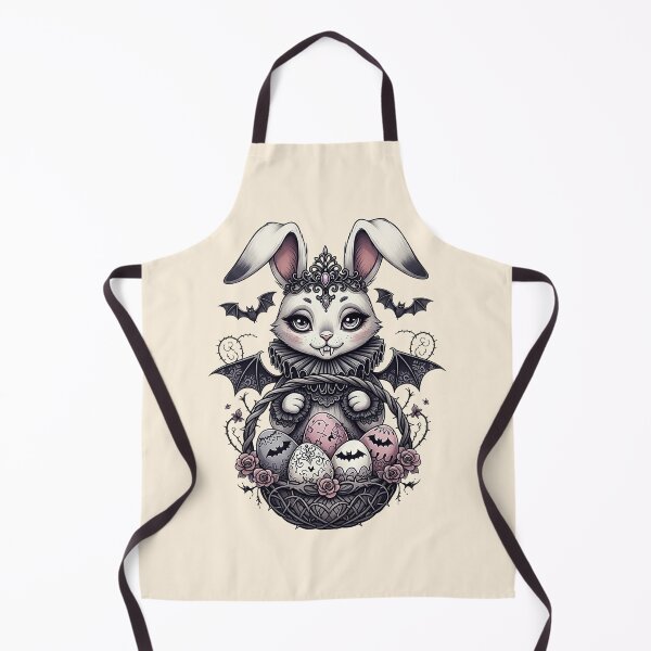 Item preview, Creepy Cute Gothic Easter Bunny designed and sold by SholoStudio.