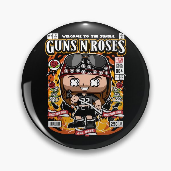 Item preview, Guns N Roses Welcome To The Jungle Sweet Child O Mine November Rain Axl Rose Heavy Metal Music Fan designed and sold by visionsunveiled.