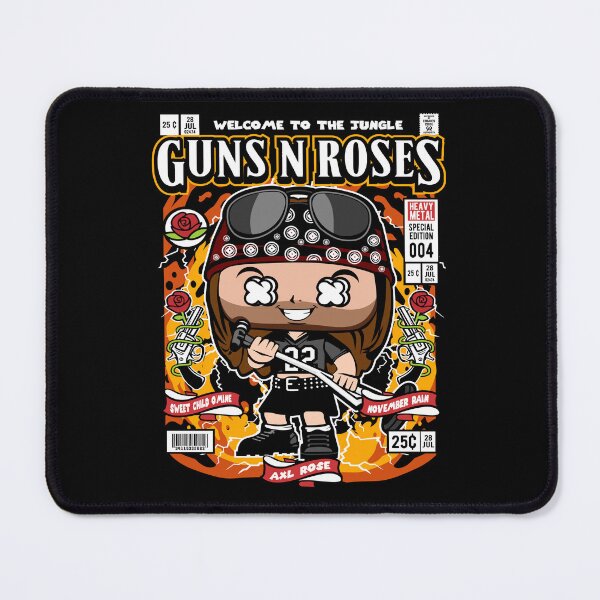 Item preview, Guns N Roses Welcome To The Jungle Sweet Child O Mine November Rain Axl Rose Heavy Metal Music Fan designed and sold by visionsunveiled.