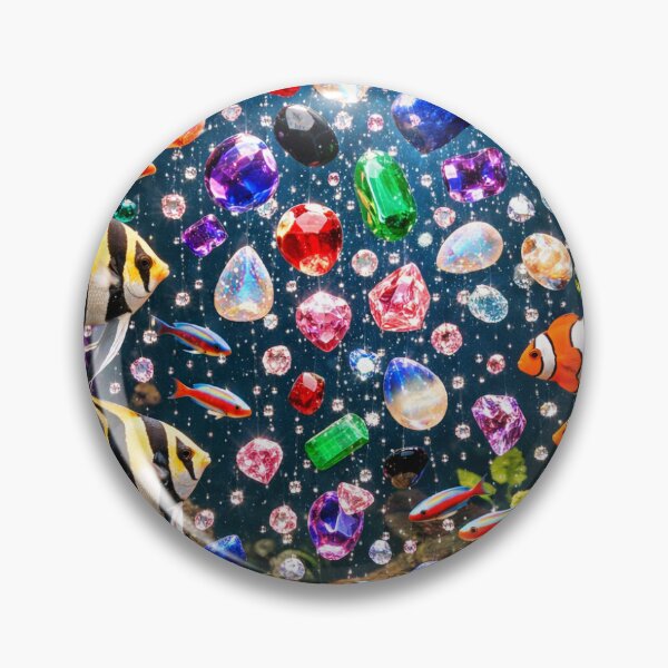 Item preview, Different fish types in dazzling waters designed and sold by Uniqueartai.