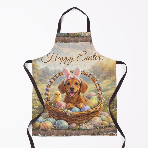 Item preview, Cute Dachshund Easter Bunny designed and sold by GivingJoy.
