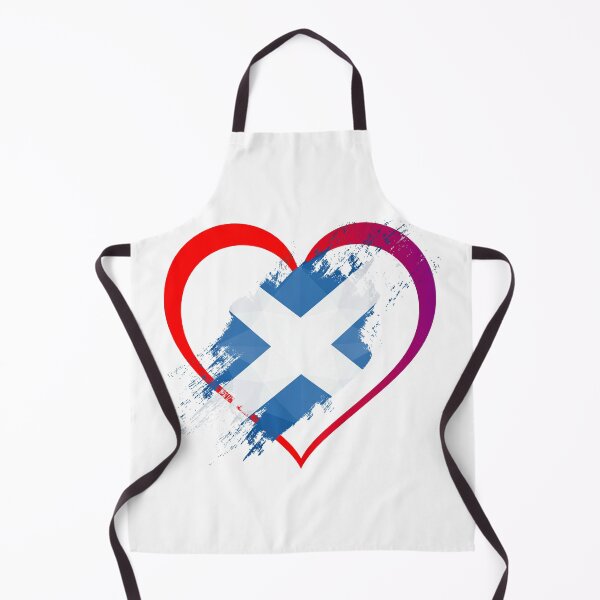 Item preview, Scotland Heart Saltire | Distressed Grunge Scottish Flag Art designed and sold by Loom on the Loch.