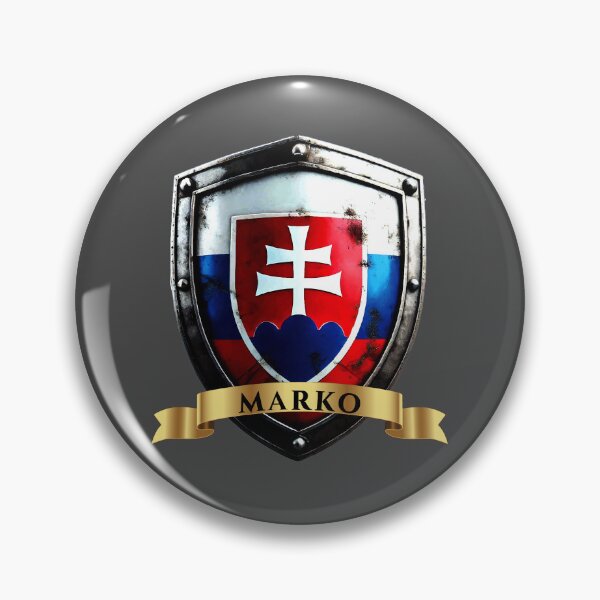Item preview, Marko Slovakia Family Name Shield designed and sold by Highlandkings.