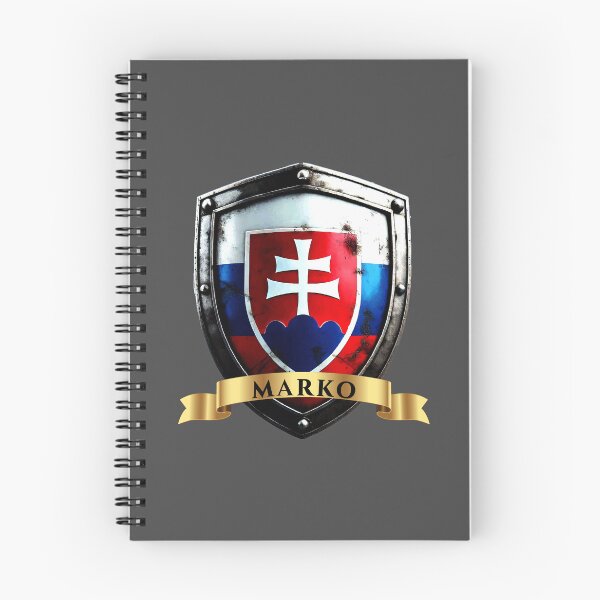 Item preview, Marko Slovakia Family Name Shield designed and sold by Highlandkings.