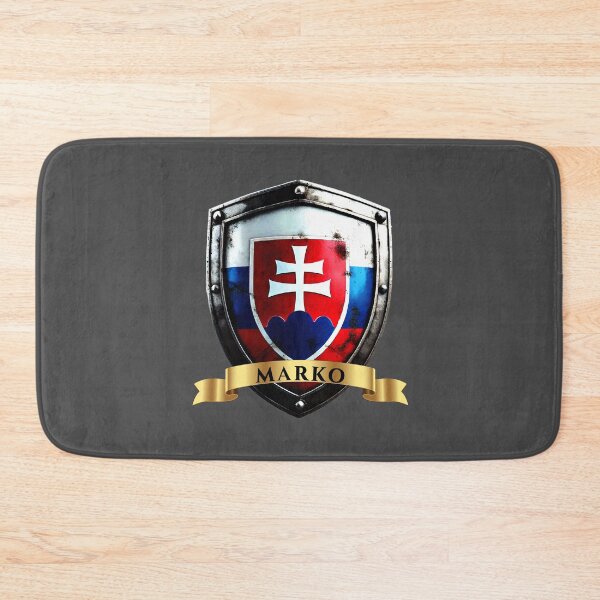 Item preview, Marko Slovakia Family Name Shield designed and sold by Highlandkings.