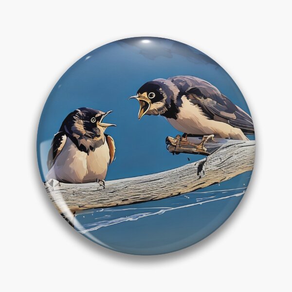 Item preview, Two Angry Birds designed and sold by tomorrowsart.