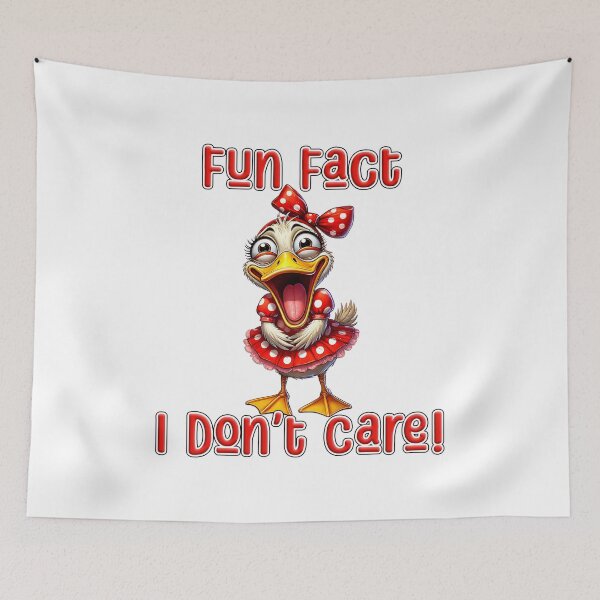 Item preview, Fun Fact I Don't Care designed and sold by FoggyBogs.
