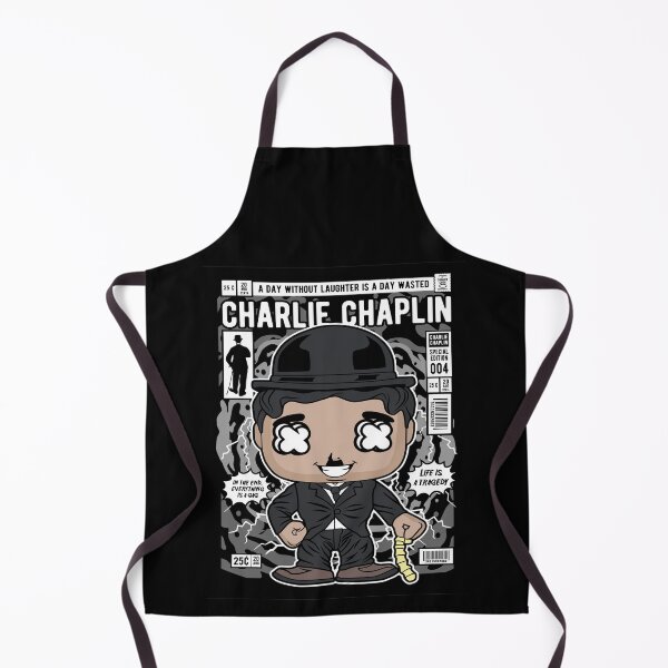 Item preview, Charlie Chaplin A Day Without Laughter Is A Day Wasted Film Legend Classic Cinema Quote designed and sold by visionsunveiled.