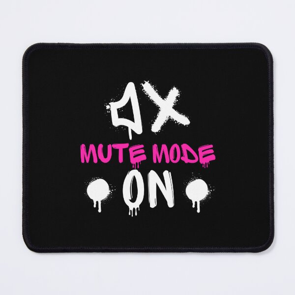 Item preview, Mute Mode ON - Pink Glitch Art Introvert Aesthetic designed and sold by JB-designstudio.