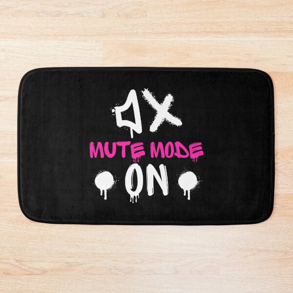 Item preview, Mute Mode ON - Pink Glitch Art Introvert Aesthetic designed and sold by JB-designstudio.
