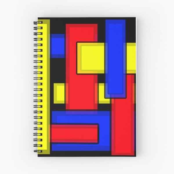 Item preview, Overlapping Rectangles in Primary Colors designed and sold by Karen Simon.