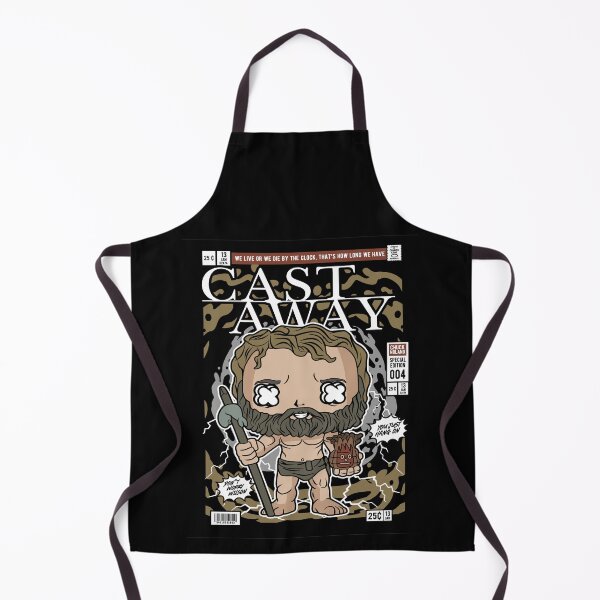 Item preview, Cast Away Chuck Heland Island Survival Movie Fan designed and sold by visionsunveiled.