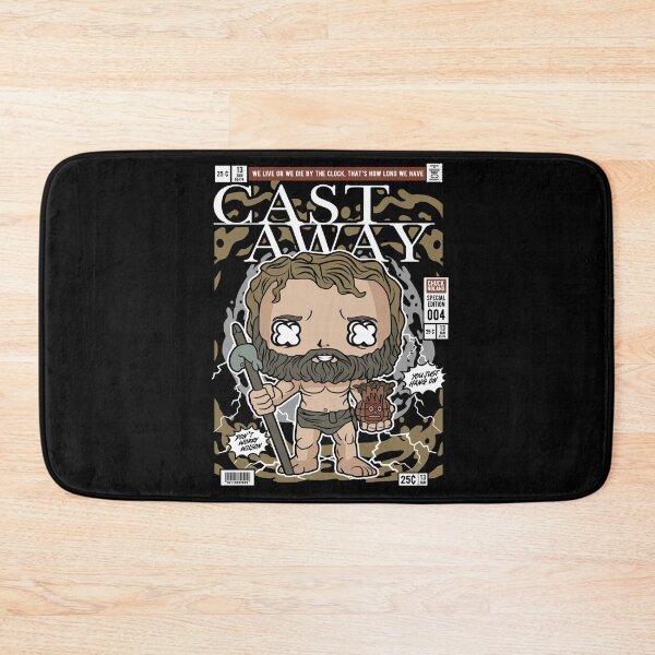 Item preview, Cast Away Chuck Heland Island Survival Movie Fan designed and sold by visionsunveiled.