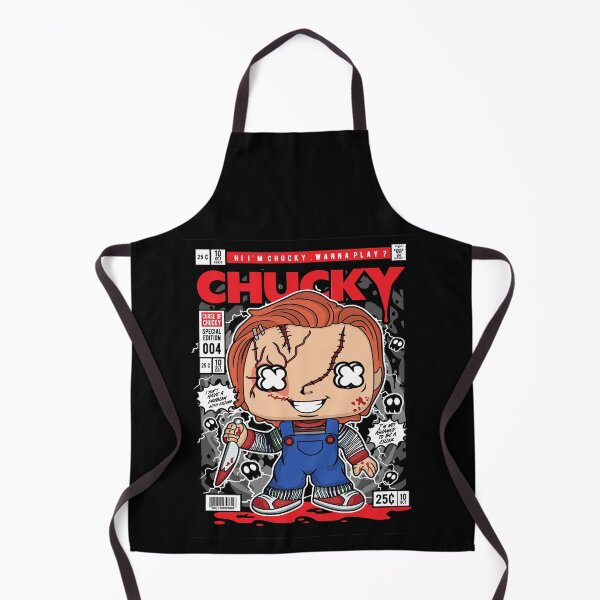 Item preview, Hi I'm Chucky. Wanna Play? Horror Movie Character Slasher Fan designed and sold by visionsunveiled.