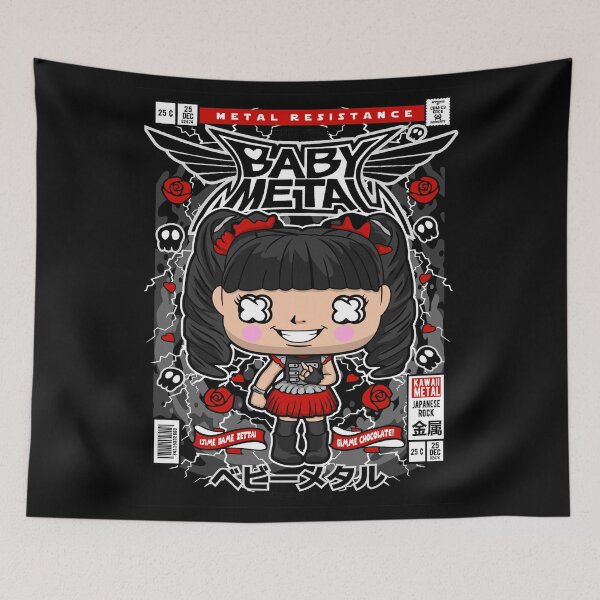 Item preview, Babymetal Metal Resistance Kawaii Metal Japanese Rock Fan designed and sold by visionsunveiled.