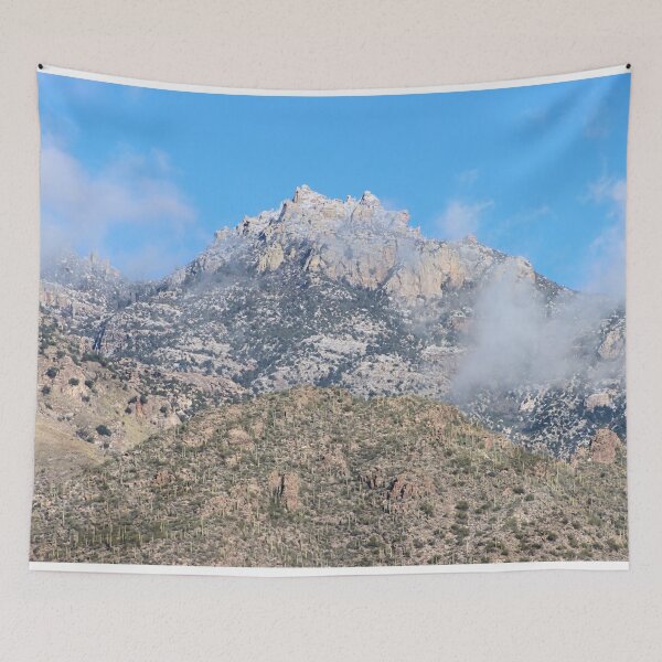 Item preview, Snow Peak Mountain Clouds designed and sold by simonjayphotos.