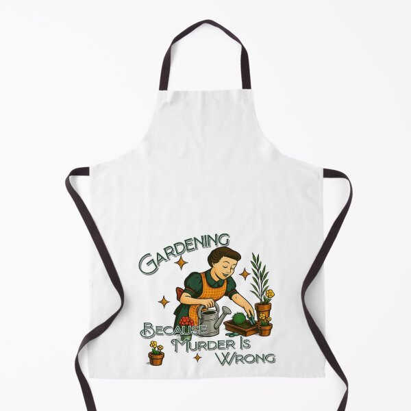 Item preview, Gardening, Murder Is Wrong designed and sold by FoggyBogs.