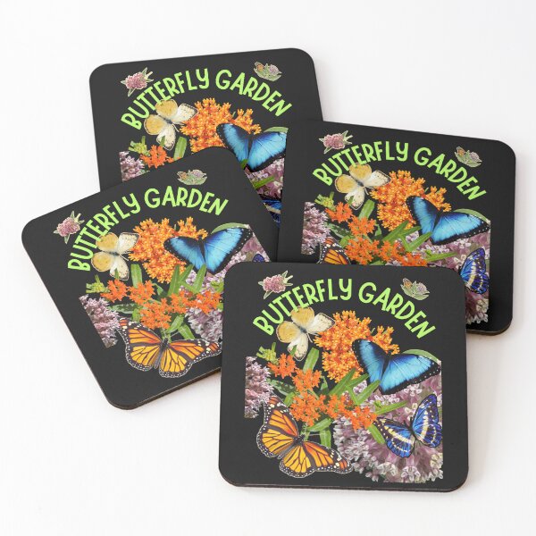 Item preview, Butterfly Garden Native Pollinator Garden Colorful Design designed and sold by EarthArtDesigns.