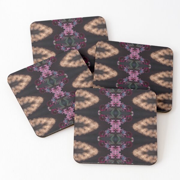 Item preview, Pink and Red Bokeh Floral Pattern designed and sold by Sachie's Studio.
