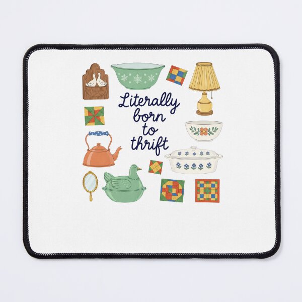 Item preview, Literally Born To Thrift designed and sold by krystalRomanart.
