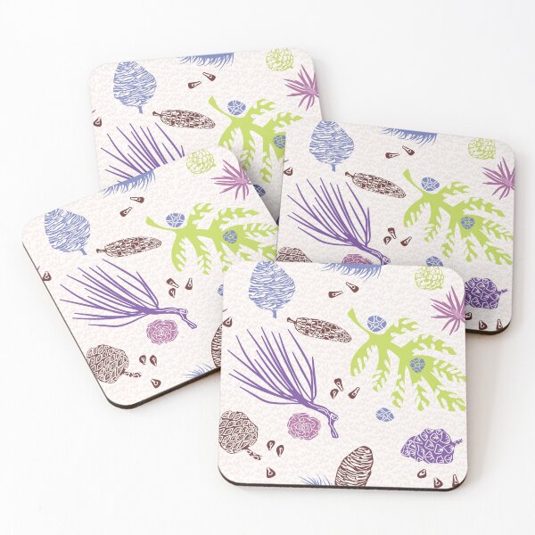 Item preview, Conifers pattern designed and sold by BogbeanDesigns.