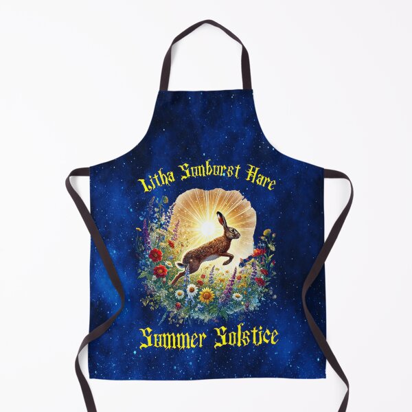 Item preview, Litha Sunburst Hare — Joy, Vitality, and the Power of the Summer Solstice designed and sold by MysticOzzy.