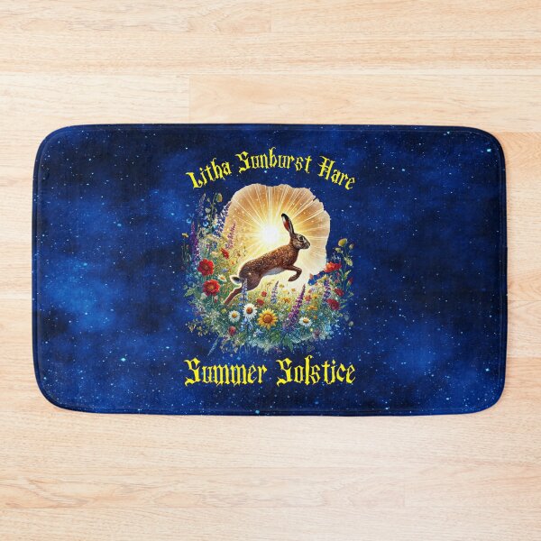 Item preview, Litha Sunburst Hare — Joy, Vitality, and the Power of the Summer Solstice designed and sold by MysticOzzy.