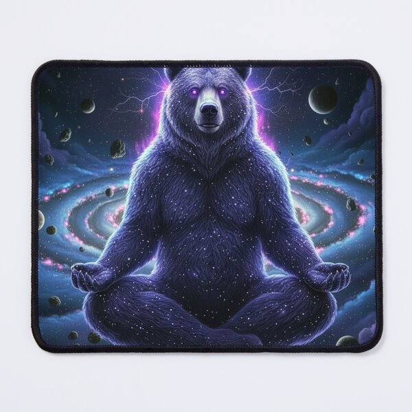 Item preview, Cosmic Grizzly Bear - Stella designed and sold by Cosmic Zoo.