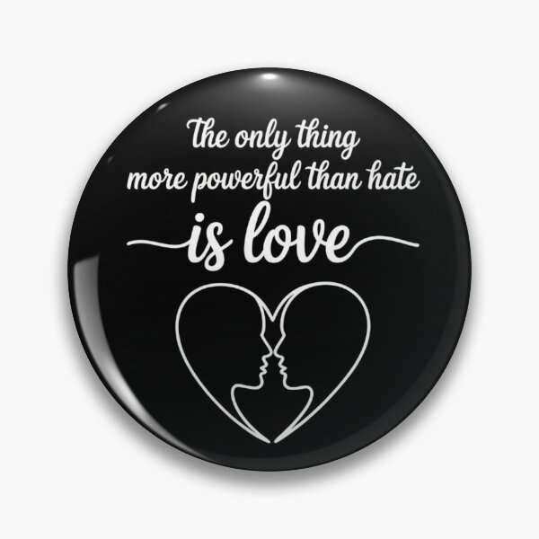 Item preview, The Only Thing More Powerful Than Hate is Love Womens  designed and sold by ZACK ART.