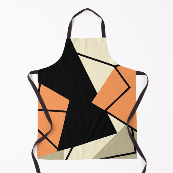 Item preview, Geometric Abstract With Orange Accents designed and sold by studioart.