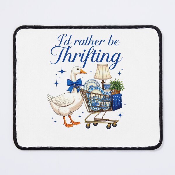 Item preview, I'd Rather Be Thrifting designed and sold by krystalRomanart.