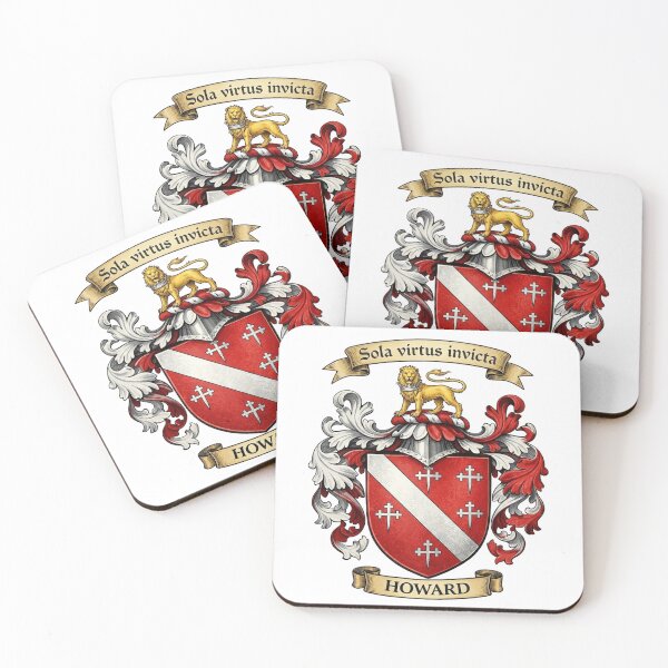 Item preview, The Howard Family Coat of Arms designed and sold by BagTown Clans.
