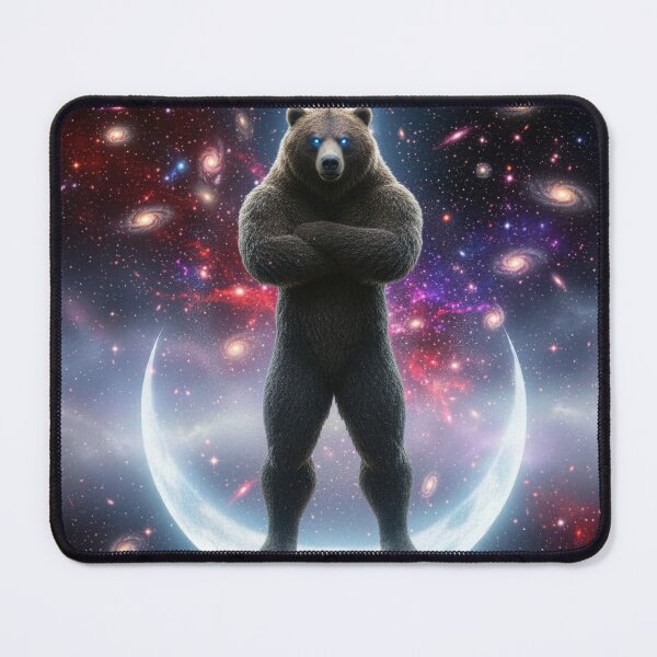 Item preview, Cosmic Grizzly Bear - Selene designed and sold by Cosmic Zoo.