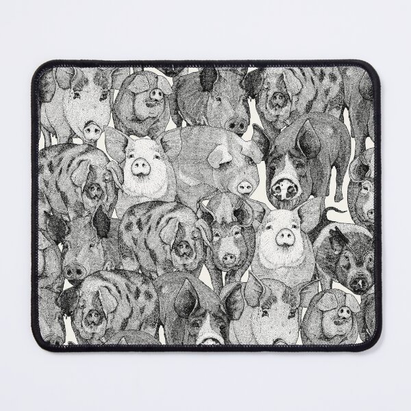 Item preview, just pigs black half pearl designed and sold by scrummy.
