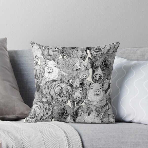 Item preview, just pigs black half pearl designed and sold by scrummy.