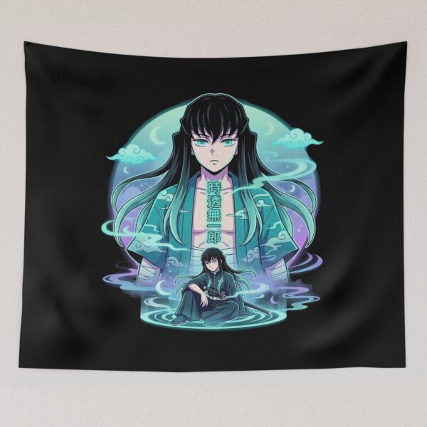 Item preview, Muichiro Tokito Mist Hashira Anime Art designed and sold by Innova_Creations.